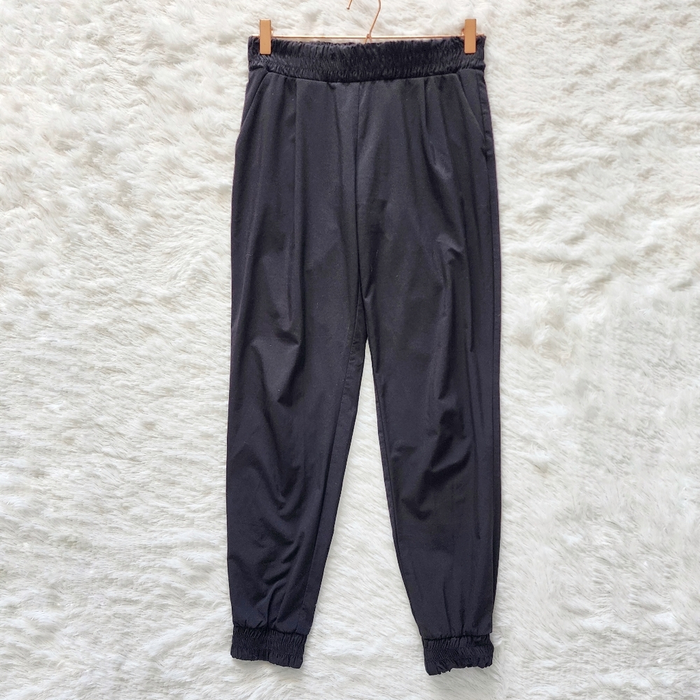 Athleta High Rise Black Joggers